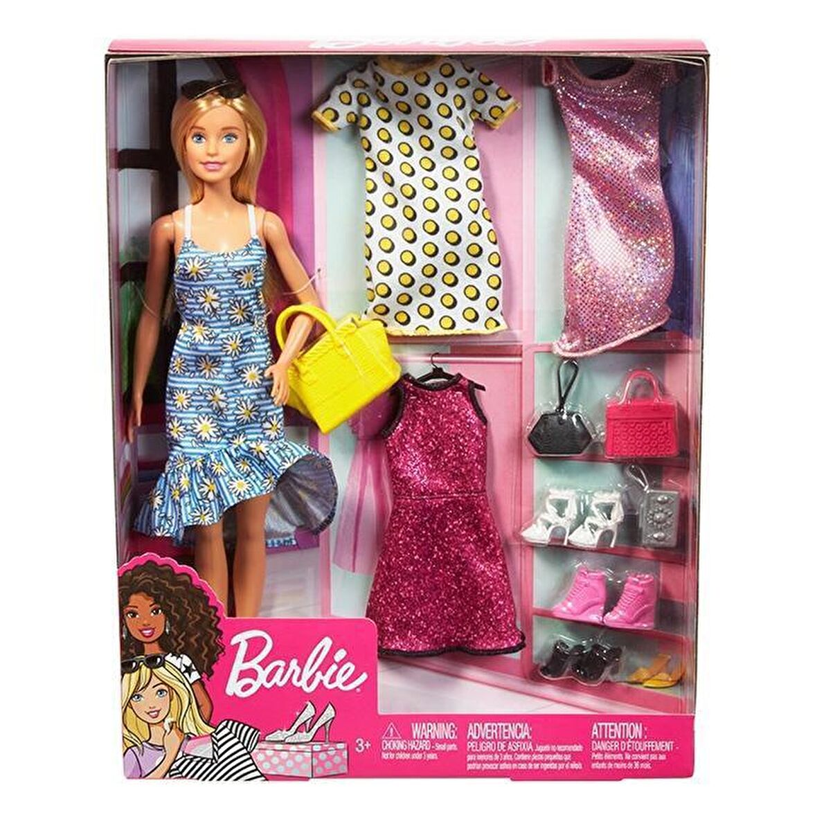 Barbie'nin Kıyafet Kombinleri Oyun Seti