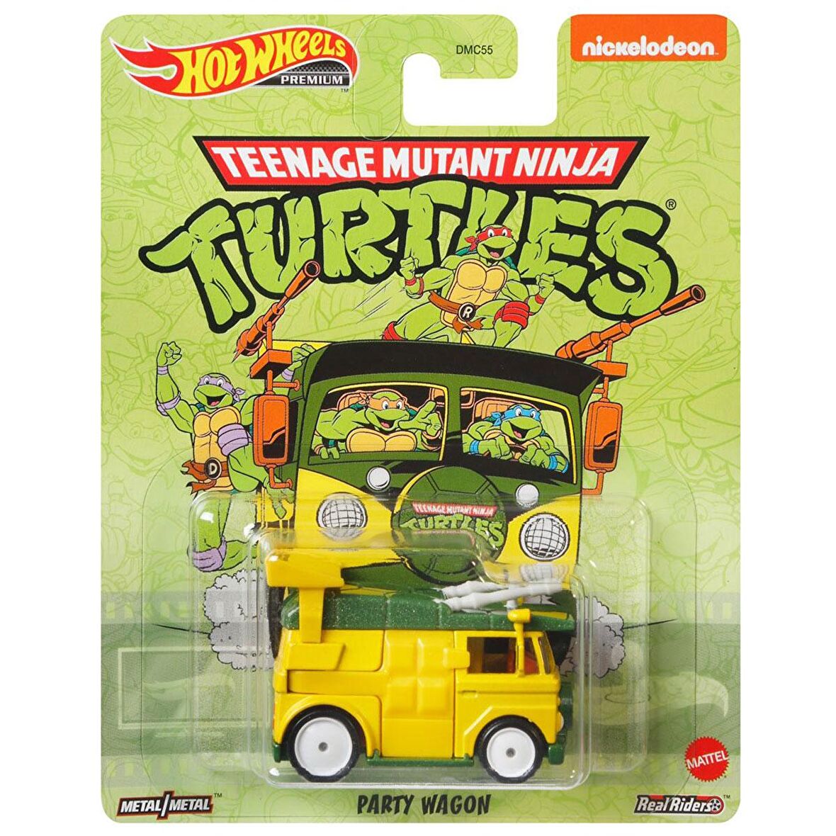 Hot Wheels Ninja Turtles Premium Arabalar Party Wagon