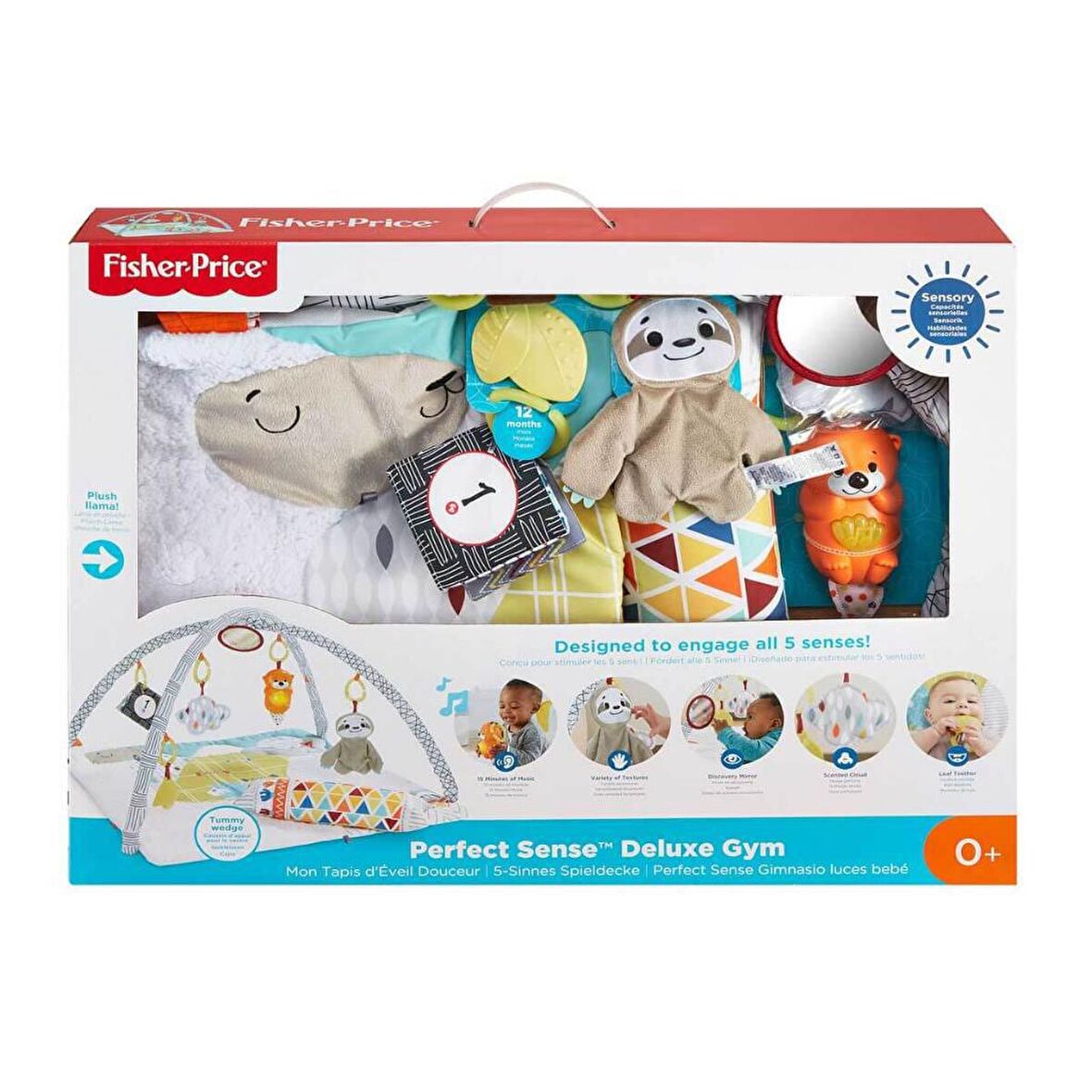 Fisher Price Perfect Sense Jimnastik Oyuncaklı Oyun Halısı