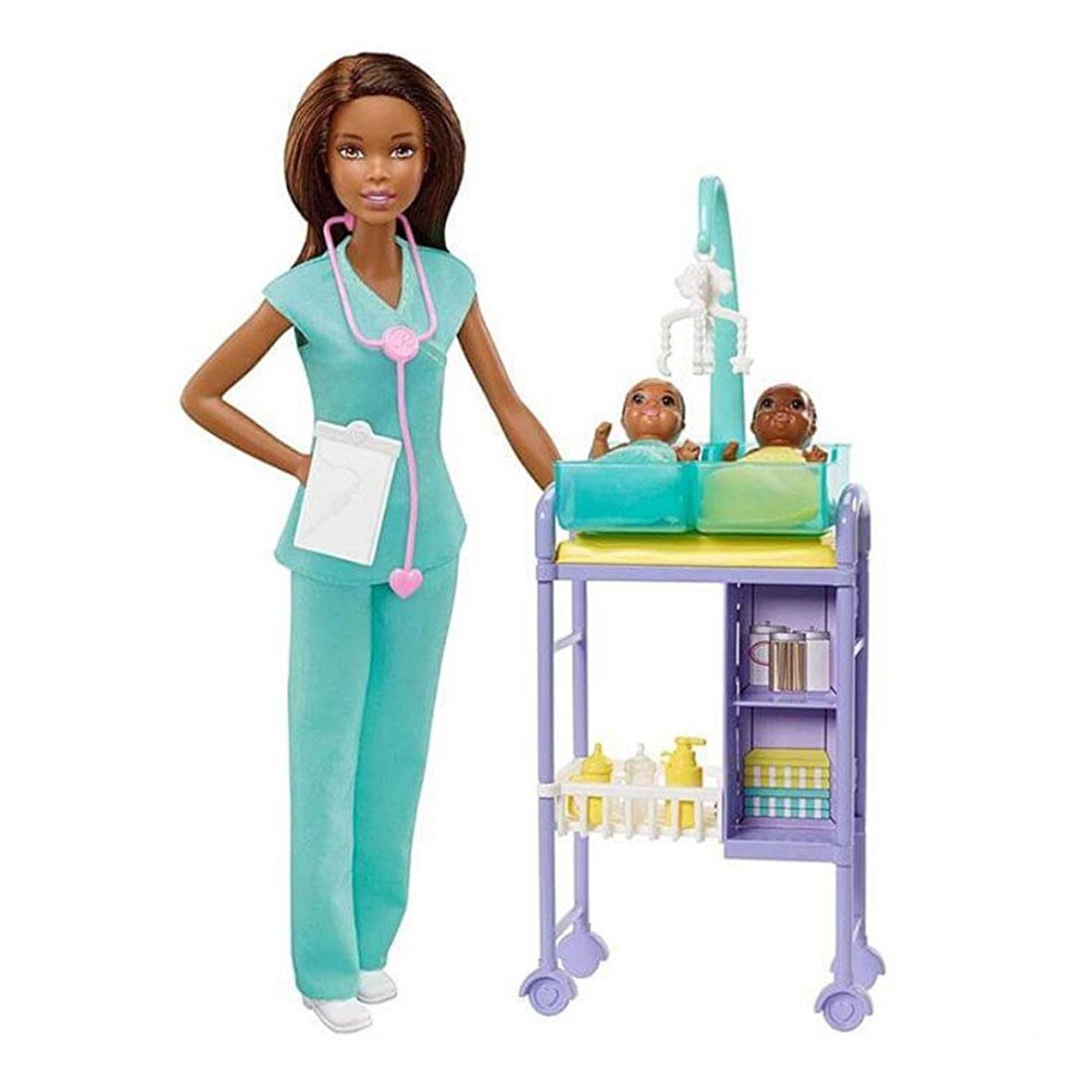 Bebek Doktoru Barbie - Meslekler Bebek Doktoru DHB63 - GKH24