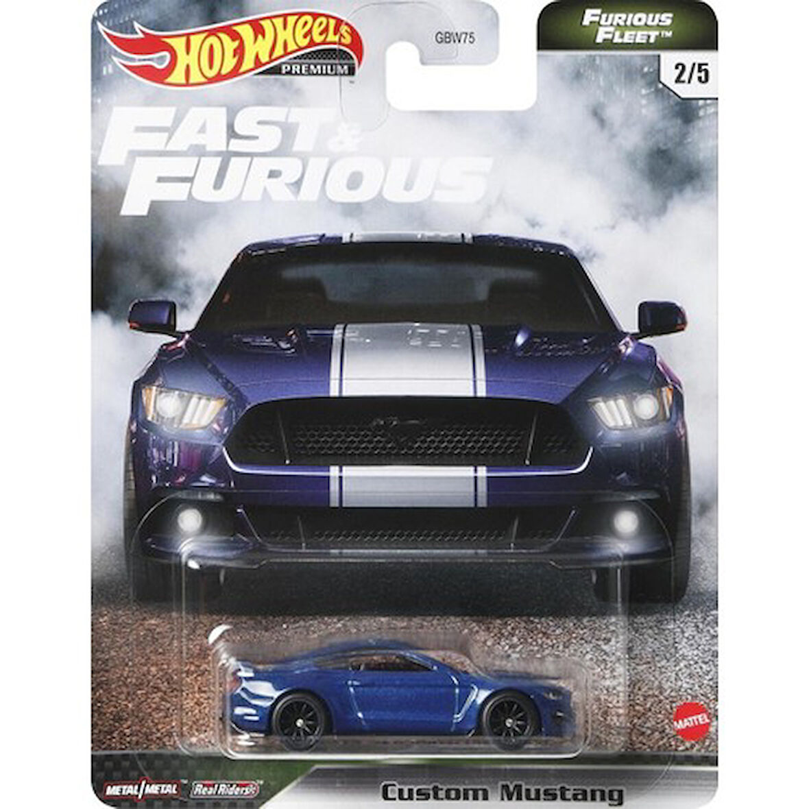 Hot Wheels Premium Fast & Furious Custom Mustang GBW75 GRK56