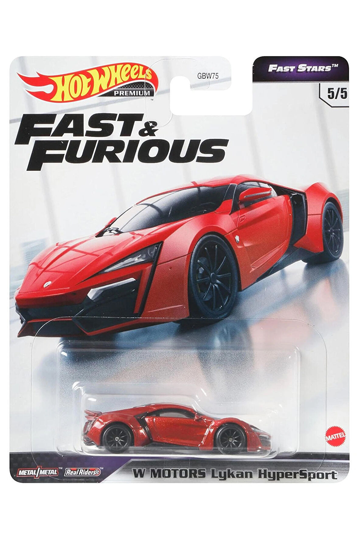 Hot Wheels Fast & Furious W Motors Lykan Hypersport (1/64)