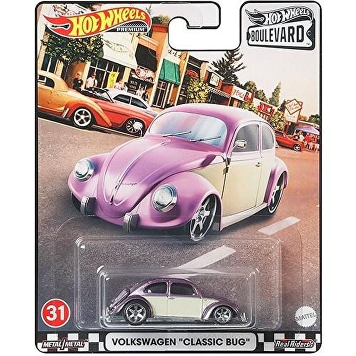 Hot Wheels Premium Boulevard Volkswagen Classic Bug GJT68 GRM03