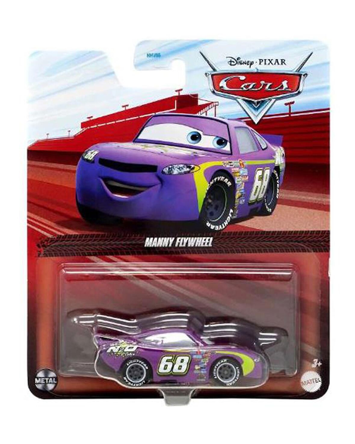 Disney Cars Tekli Karakter Araçlar Manny Flywheel GRR54