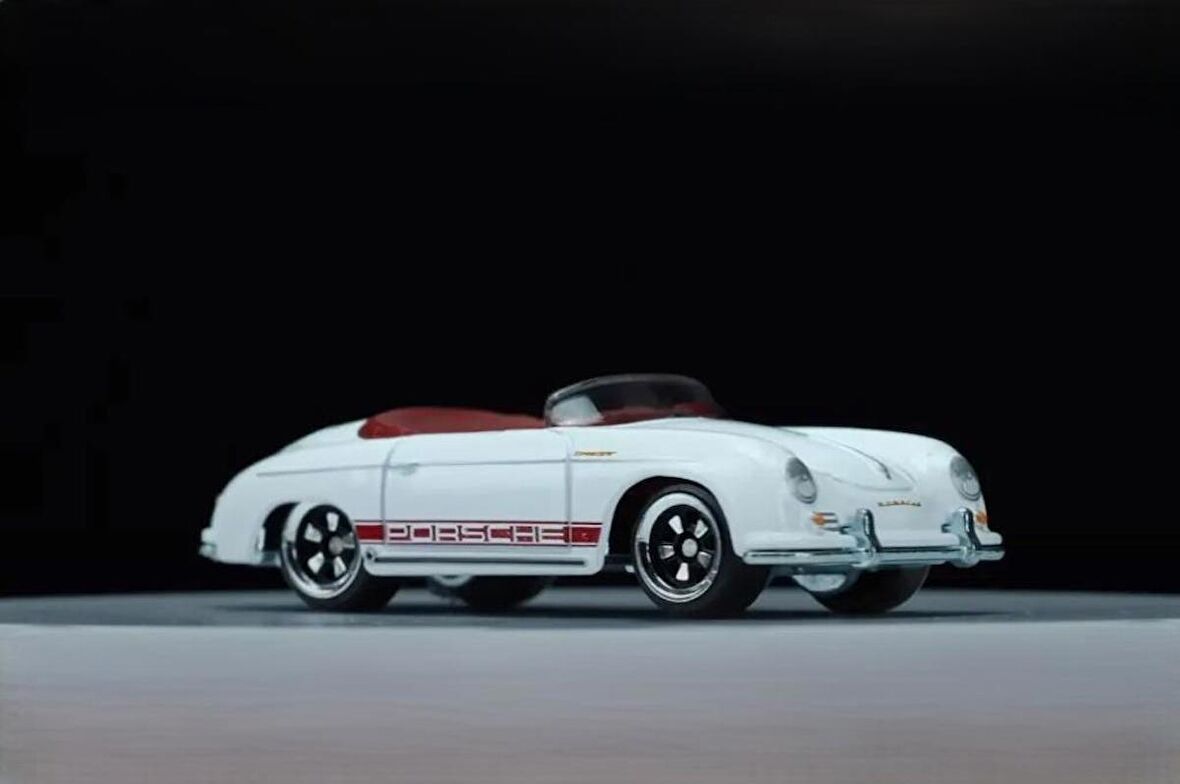 Hot Wheels 1:64 Tekli Arabalar - PORSCHE 356 SPEEDSTAR GRT01 - HRW56