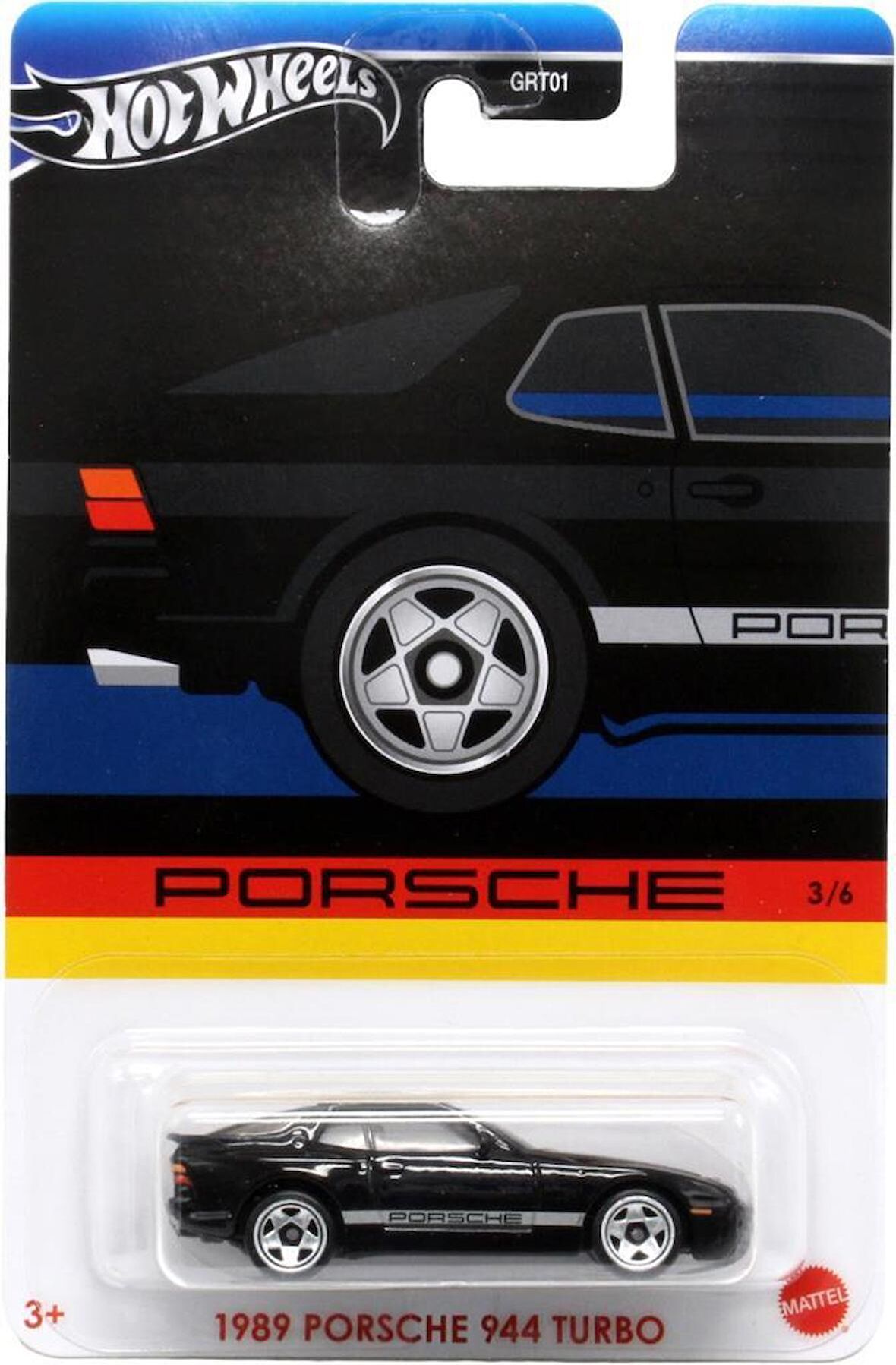 Hot Wheels 1:64 Tekli Arabalar - 1989 Porsche 944 Turbo GRT01 - HRW58