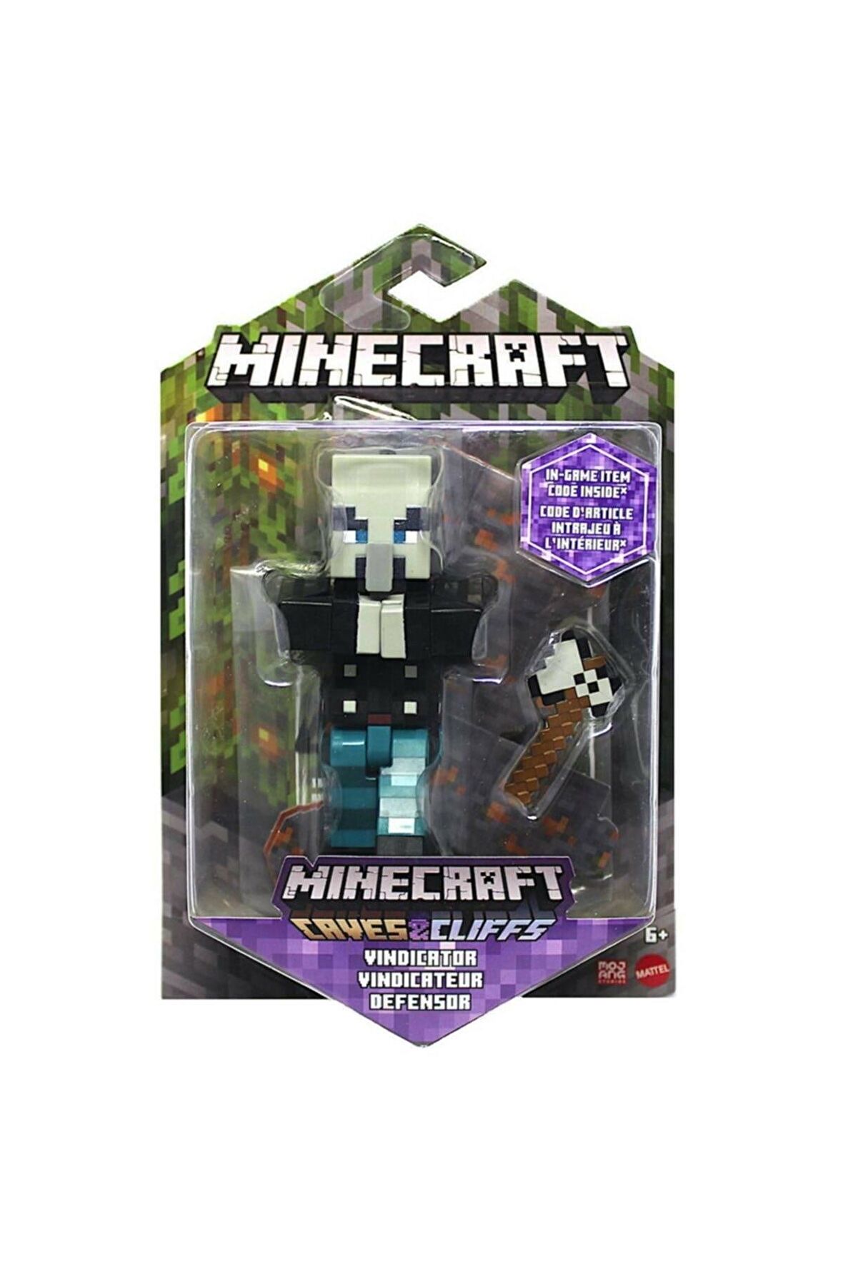 Minecraft Caves & Cliffs Vindicator Aksesuarlı Figürler Oyuncakları Gtp08-gtt47