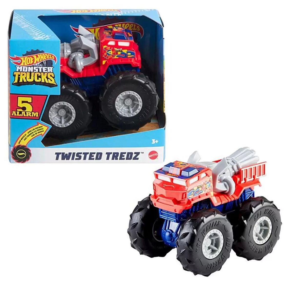 Hot Wheels Monster Trucks 1:43 Çek Bırak Arabalar 
