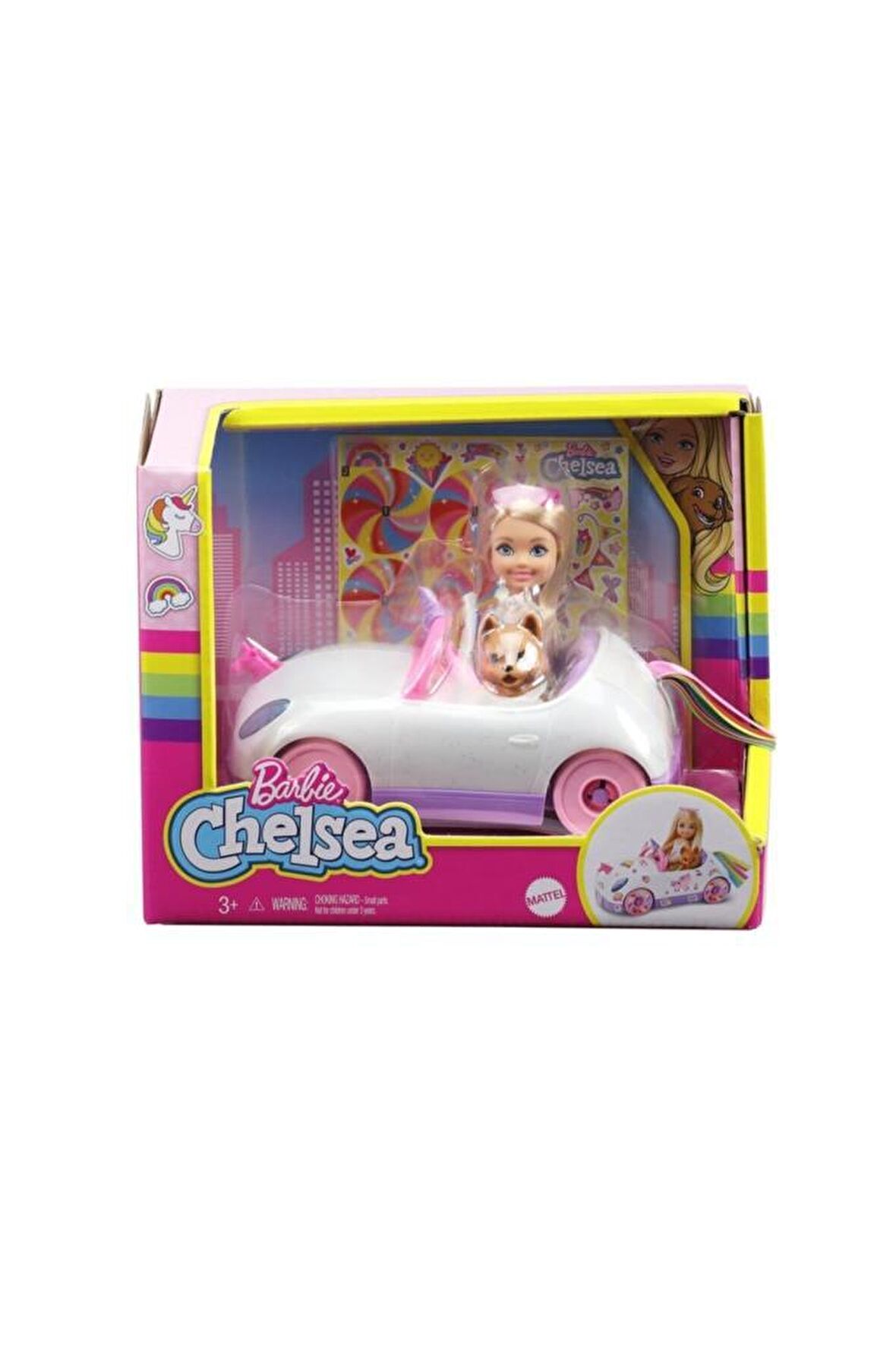 Barbie Chelsea Bebek Ve Arabası GXT41 Lisanslı Ürün