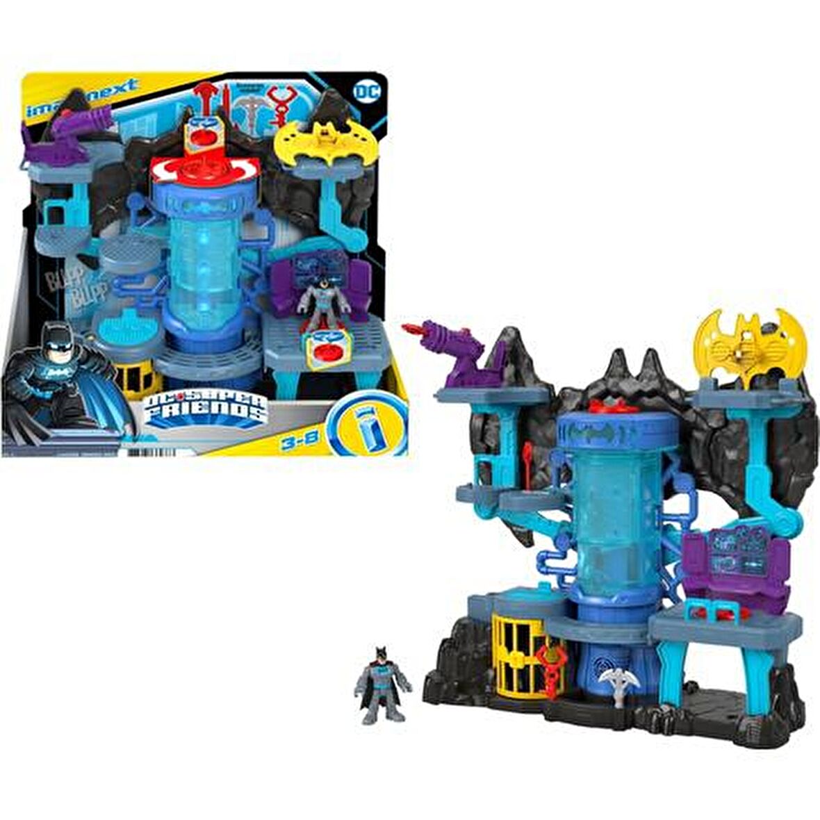 Imaginext Dc Süper Friends Bat-Tech Batcave Batman