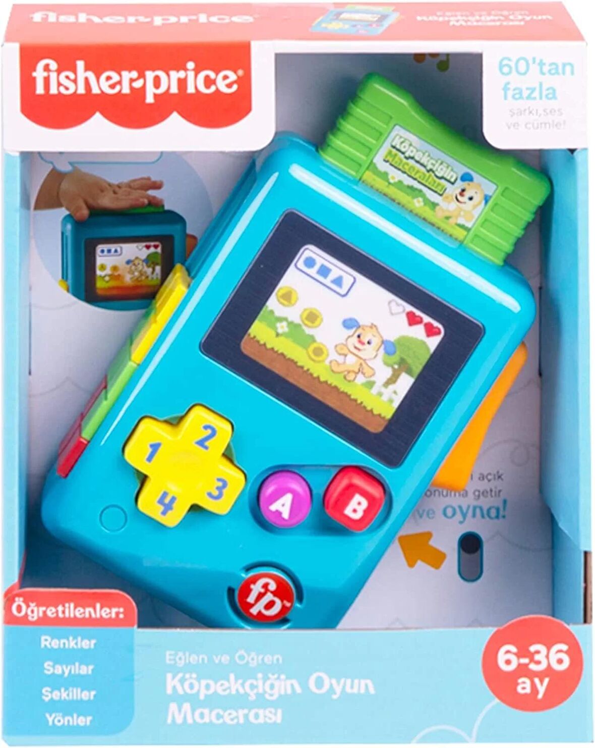 Fisher Price Eğlen ve Öğren Köpekçiğin Oyun Macera