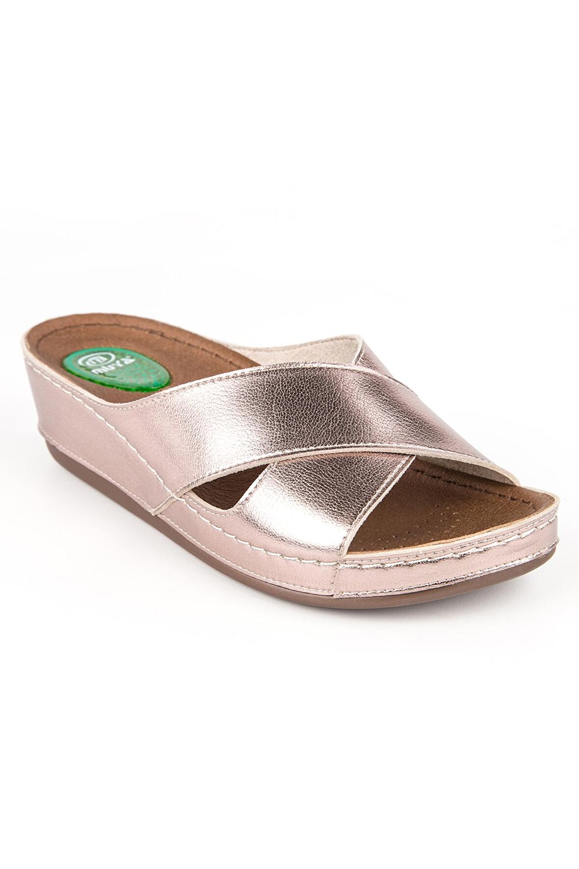 MUYA Orthopedix Active Anatomik Topuk Dikeni Jel Destekli Dört Mevsim Kadın Terlik 31135