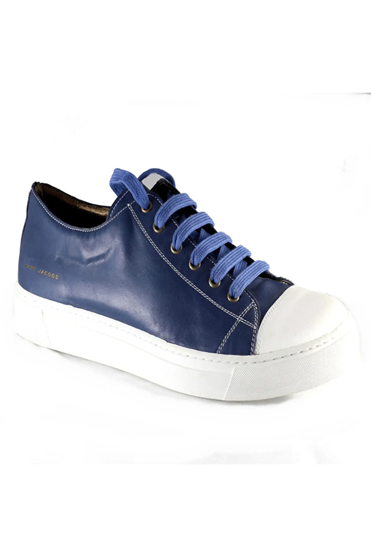 Marc By Marc Jacobs M2575 C03.N45 217F Lacivert Deri Sneaker Erkek Ayakkabı