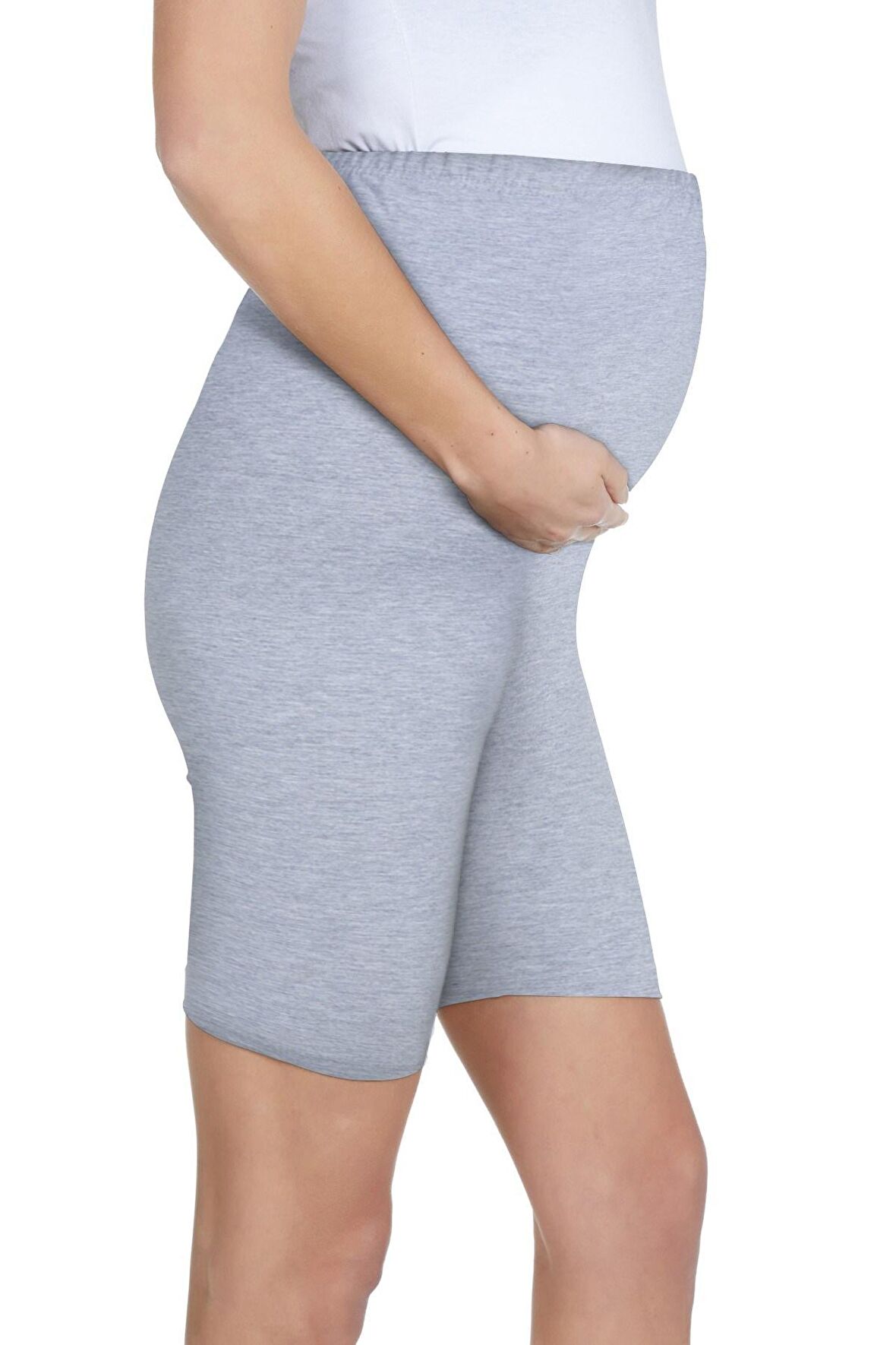 LuvmaBelly  Maternity 8028 Pamuklu Hamile Şort Tay