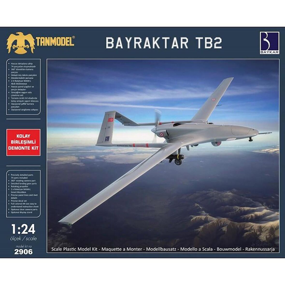 BAYRAKTAR TB2 MODEL KIT