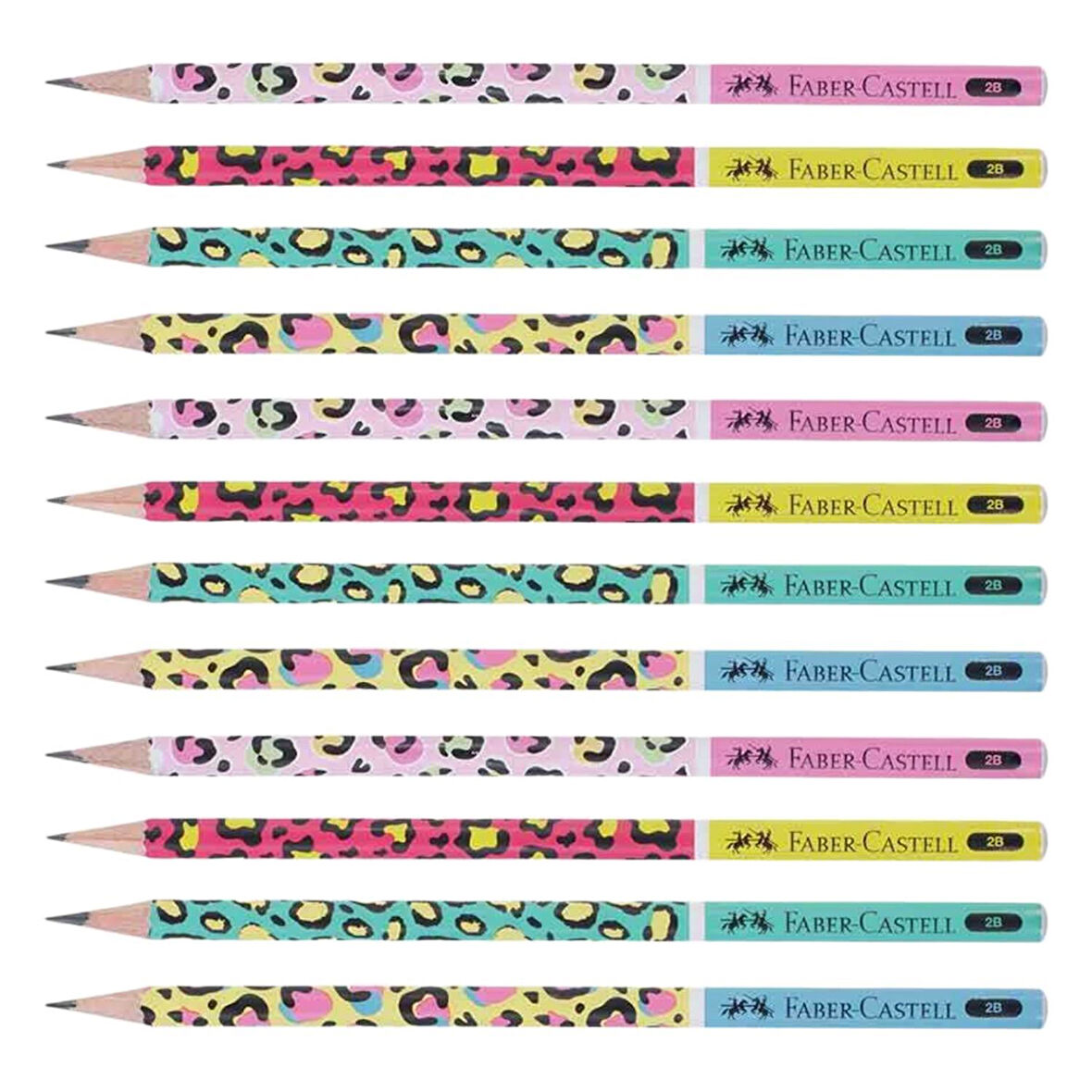 Faber-Castell Safari 2B Yuvarlak Kurşun Kalem 12 Adet