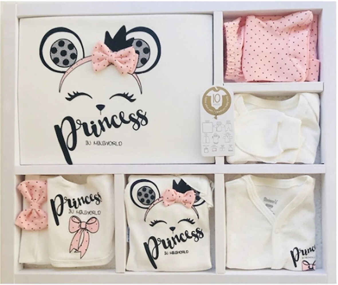 PRINCESS 10'LU KIZ ZIBIN SETİ