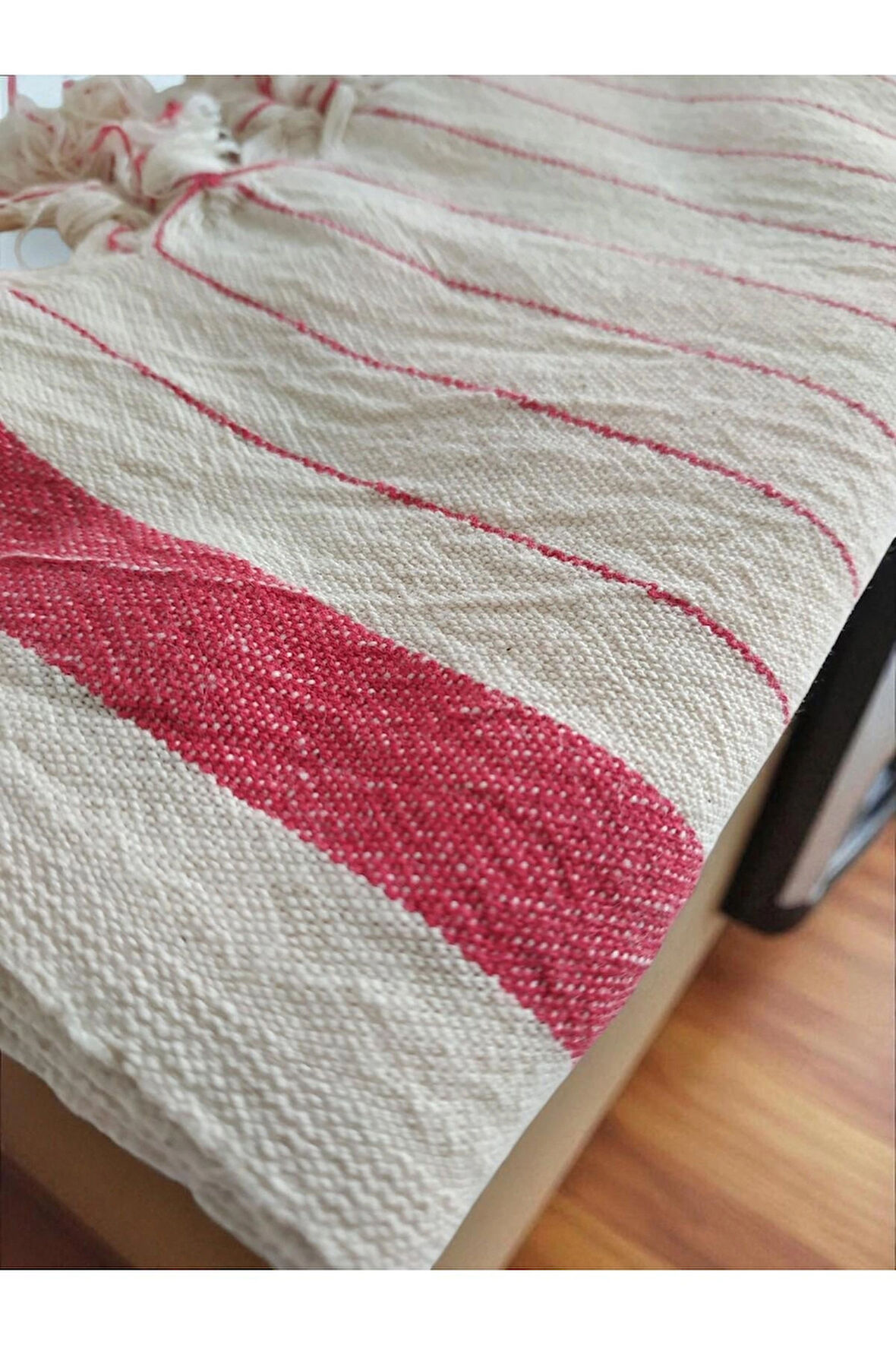 Çizgili Desenli Mutfak Kurulama Bezi %100 Pamuk - Kara Tezgah Özel Dokuma Peşkir 50x90 cm