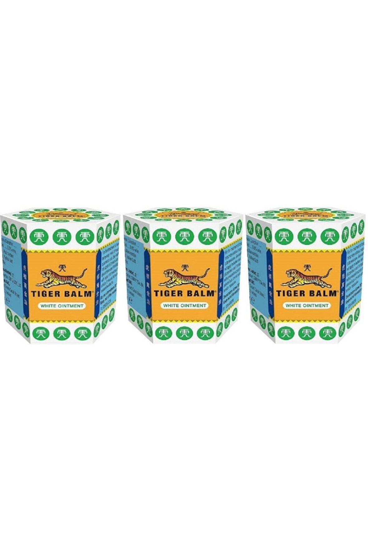 Tiger balm 3 Adet 30 gr Beyaz merhem