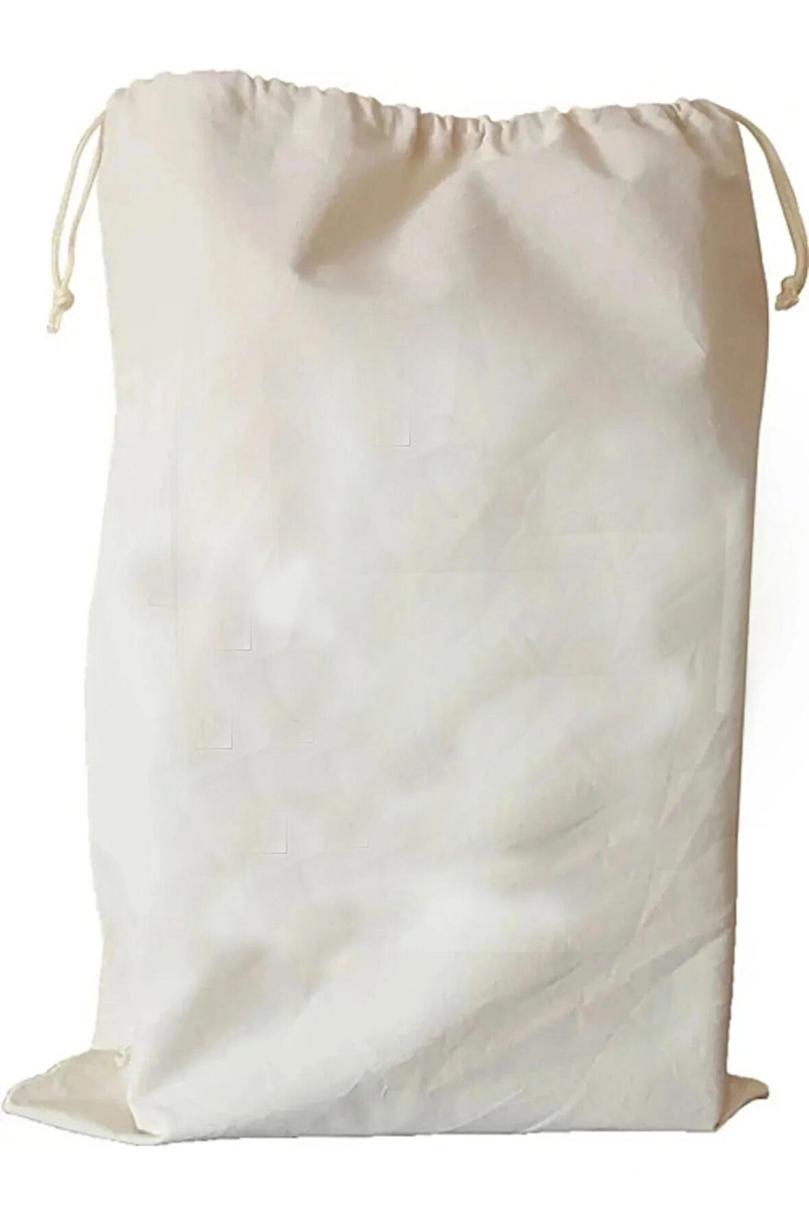 Kanvas Çok Amaçlı Kirli Çamaşır Torbası 50x70 cm, 1 Adet