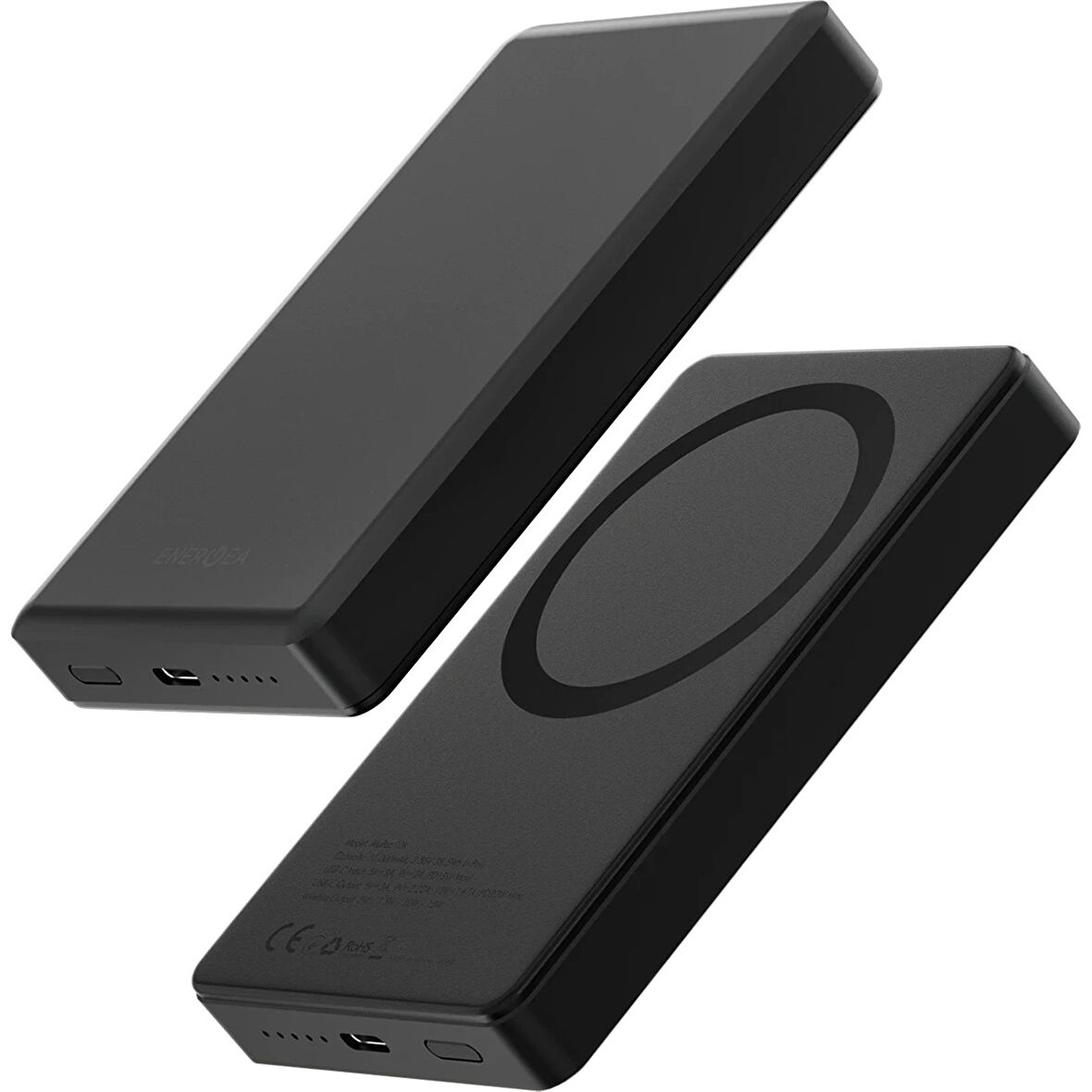 Energea AluPac 10K 10.000 mAh MagSafe Powerbank - Siyah