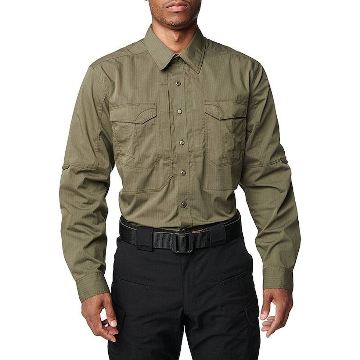 5.11 STRYKE SHIRT KOYU YESIL GOMLE