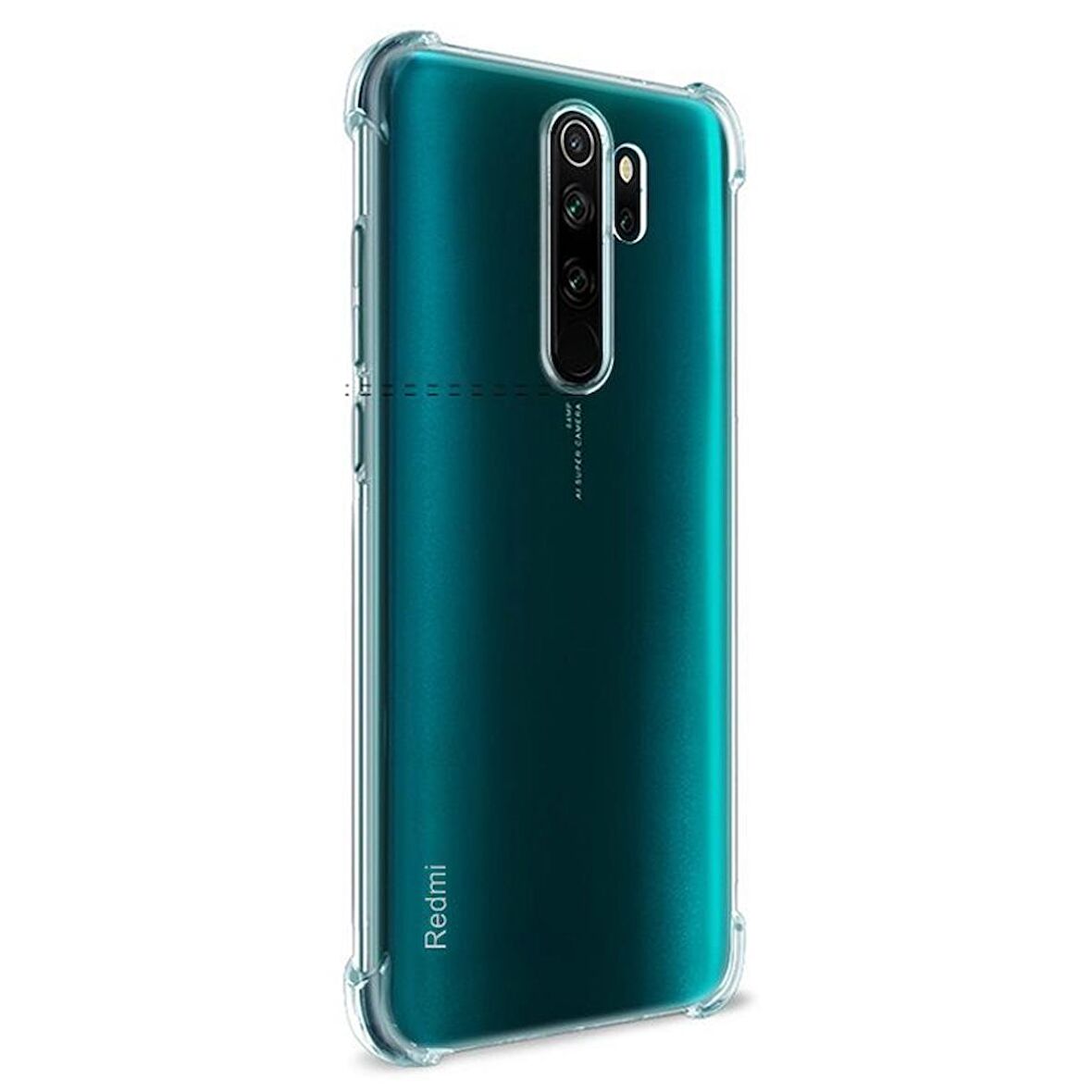 Gpack Xiaomi Redmi Note 8 Pro Kılıf AntiShock Ultra KorumaNano Glass