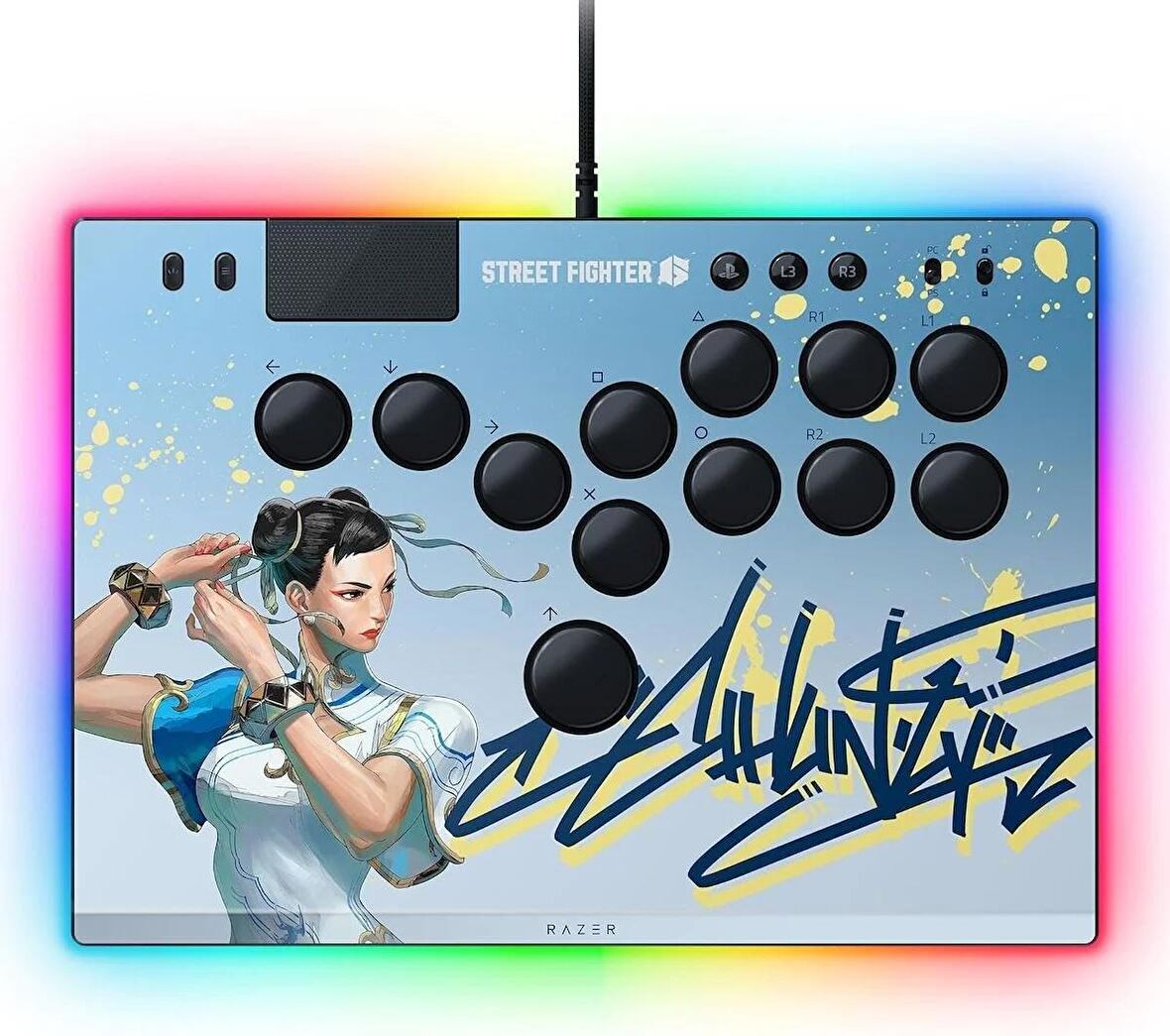 Razer Kitsune Arcade Kontrol RGB PS5-PC Chun-Li Edition