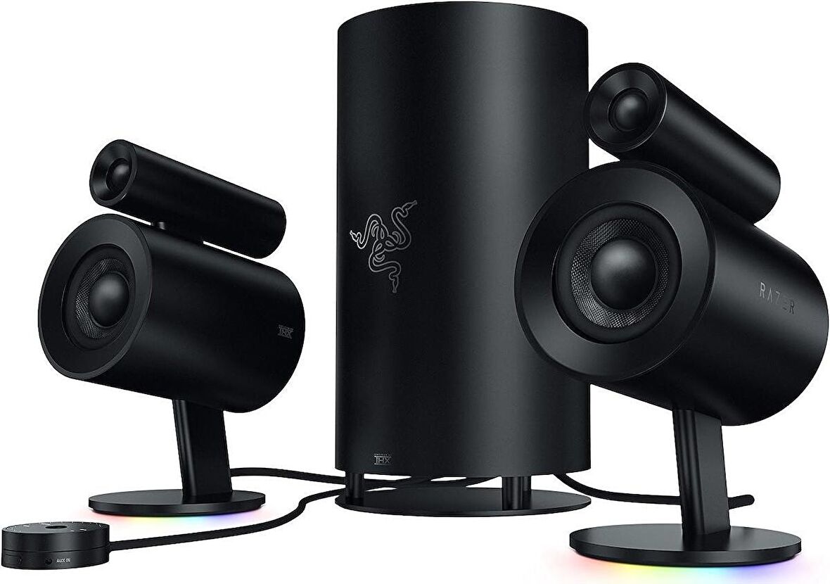 Razer Nommo Pro - THX Sertifikalı 2.1 Premium Oyun ve Ev Sineması Hoparlör Sistemi ‎RZ05-02470100-R371