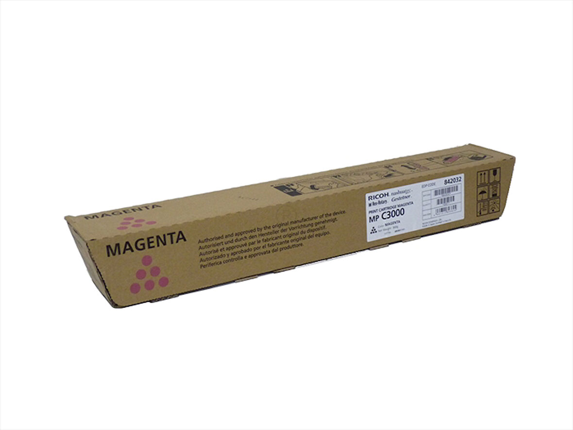 Ricoh MP C2000, 2500, 3000 Kırmızı Toner Orjinal, 888642