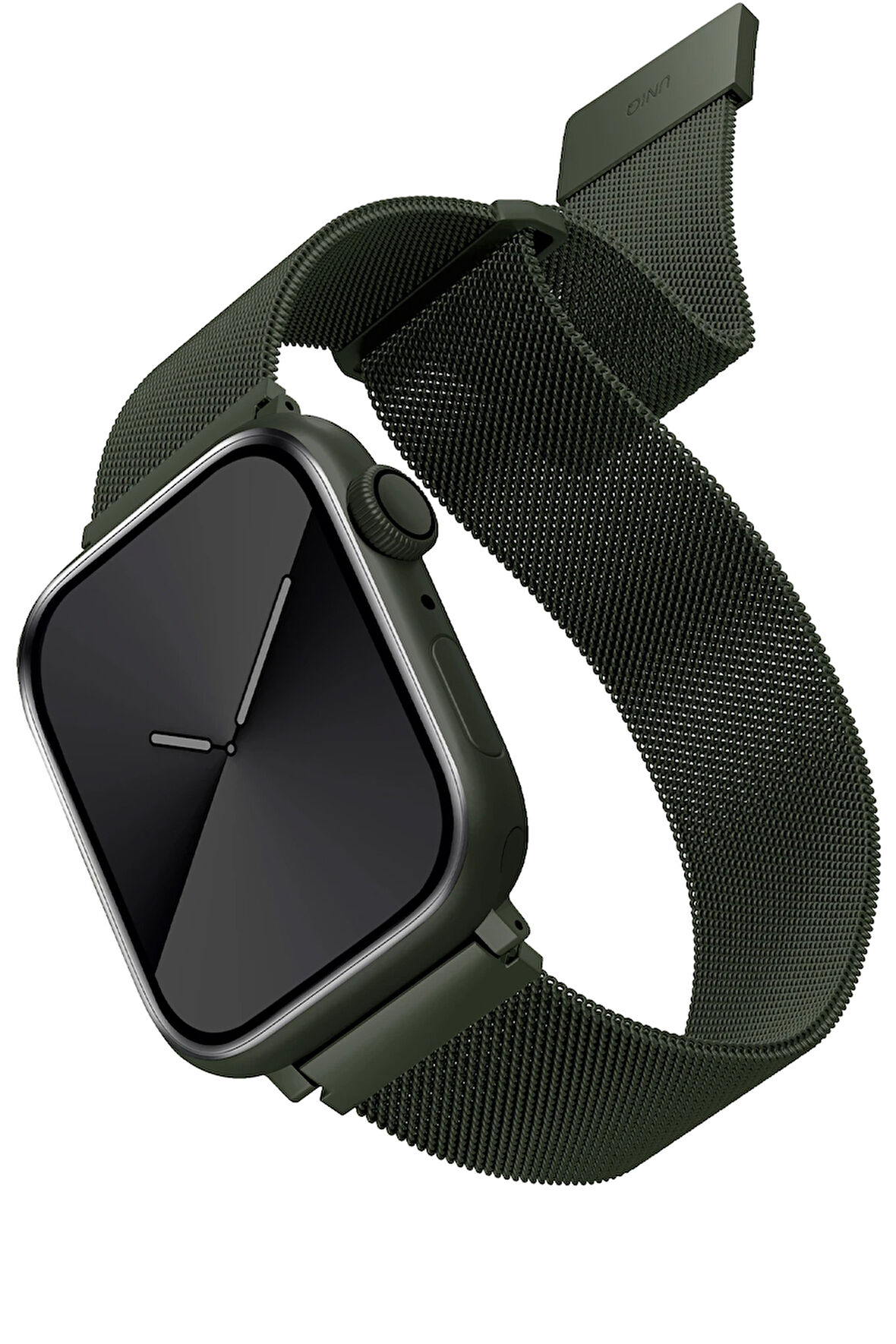 Uniq Dante Watch Ultra 41mm Çelik Örgü Kordon - Yeşil