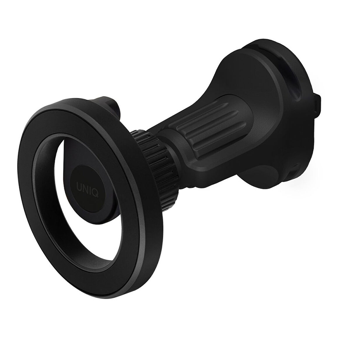 Uniq Trelix Izgara Klipsli Manyetik Araç İçi Telefon Tutucu - Siyah