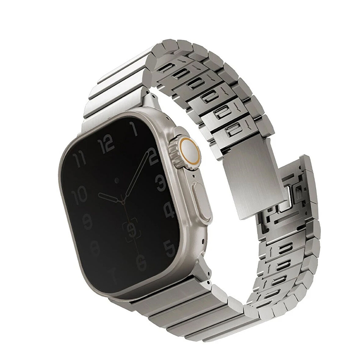 Uniq Strova Watch 42/44/45/46/49mm Çelik Kordon - Gümüş