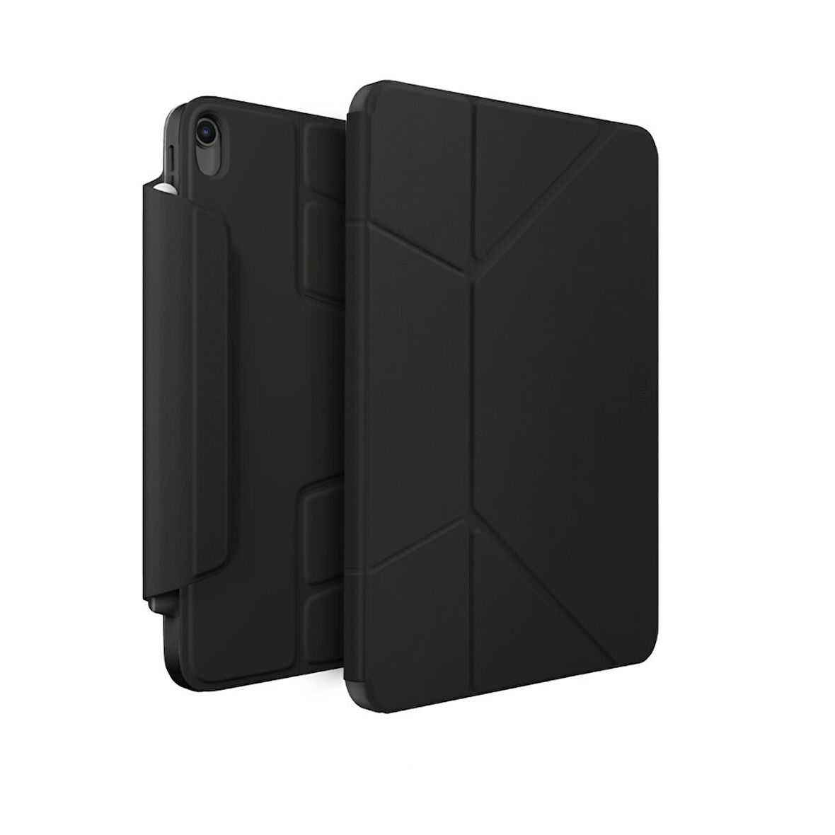 Uniq Ryze iPad Air 11 (2024) Standlı Katlanabilir Kılıf - Siyah