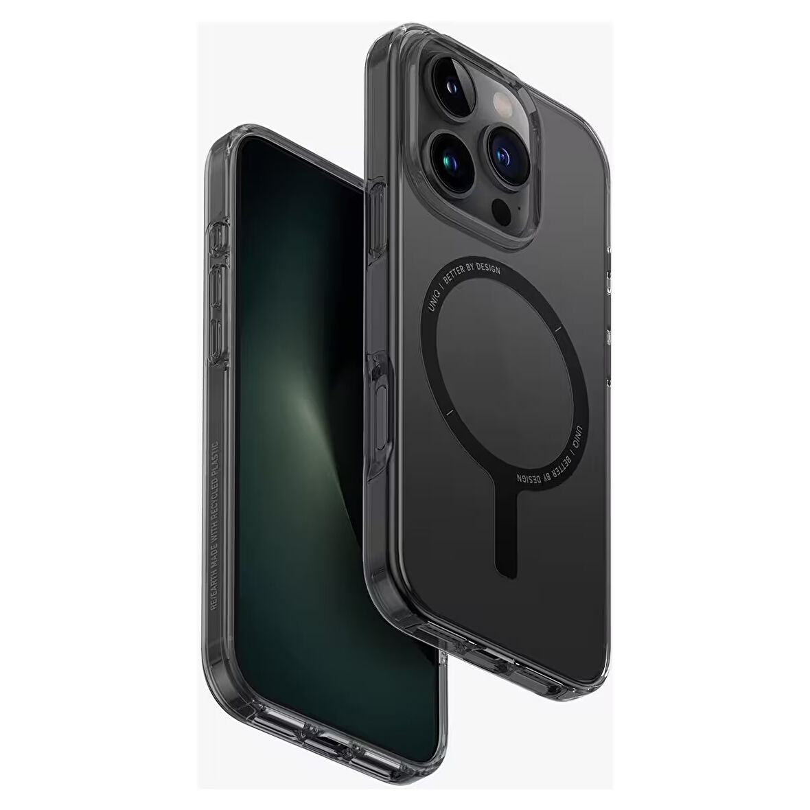 Uniq Clario iPhone 16 Pro MagSafe Kılıf - Siyah