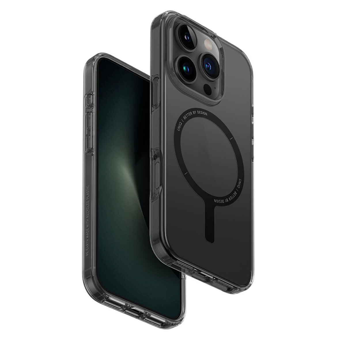 Uniq Clario iPhone 16 Pro Max MagSafe Kılıf - Siyah