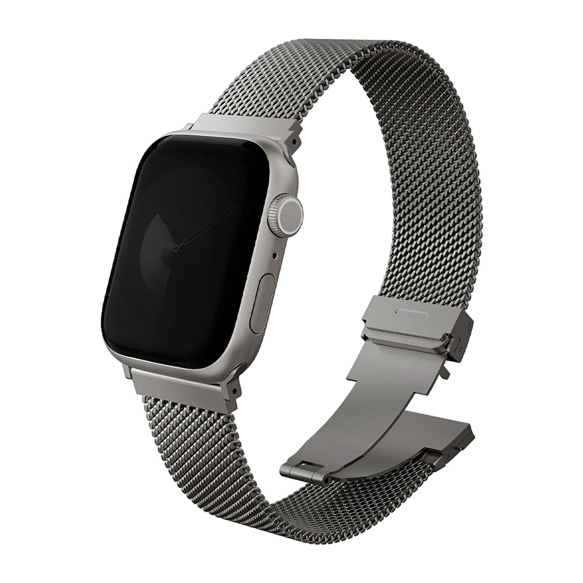 Uniq Dante Pro Watch 44/45/46/49mm Çelik Örgü Kordon – Gri