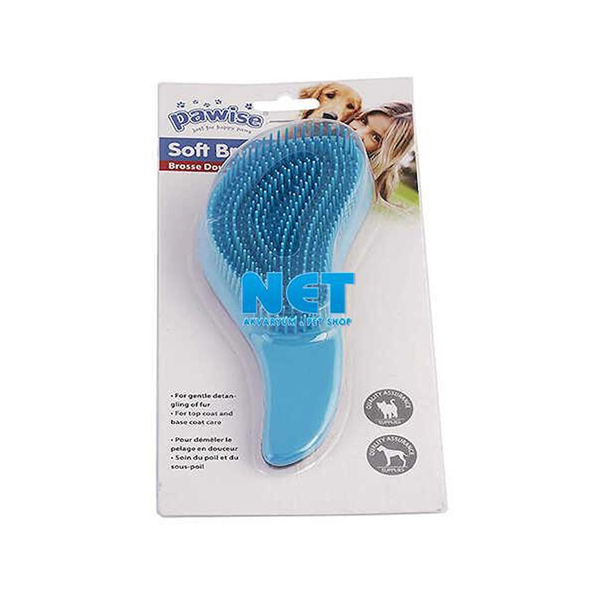 Pawise Softbrush Fırça 19 Cm 11488 