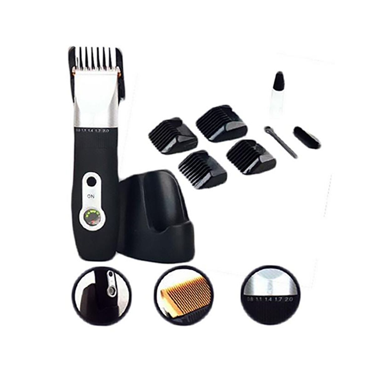 Pawise Kedi ve Köpek Tüy Kesme Kiti 4 Başlıklı