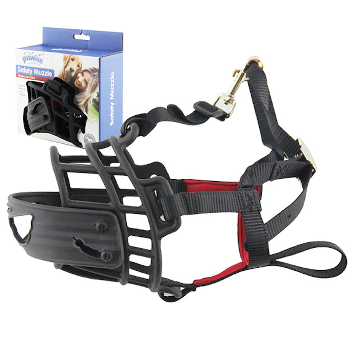 Pawise Ayarlanabilir Plastik Köpek Ağızlık L