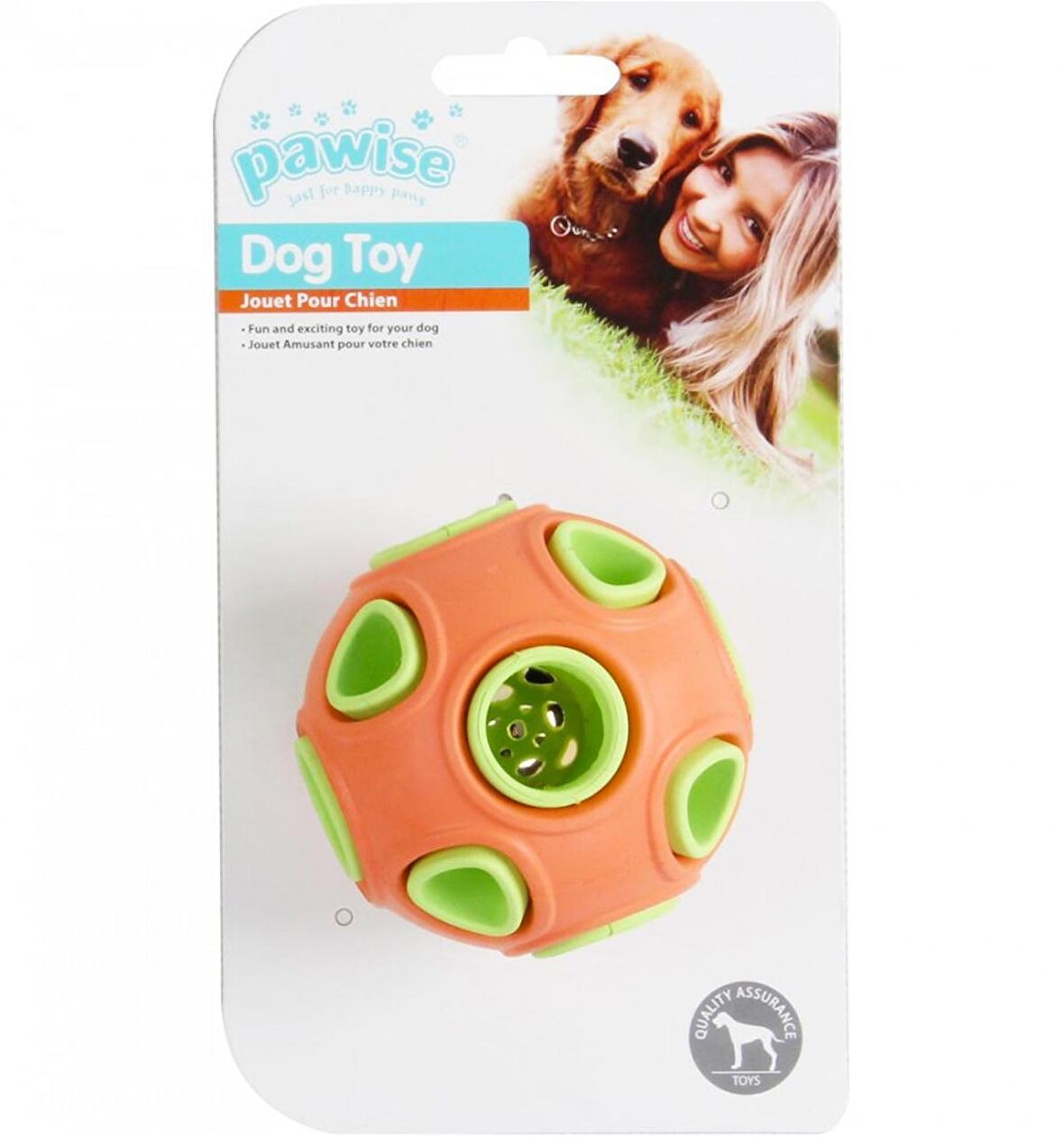 PAWİSE FANCY CHEW LASTİK SESLİ TOP KÖPEK OYUNCAĞI