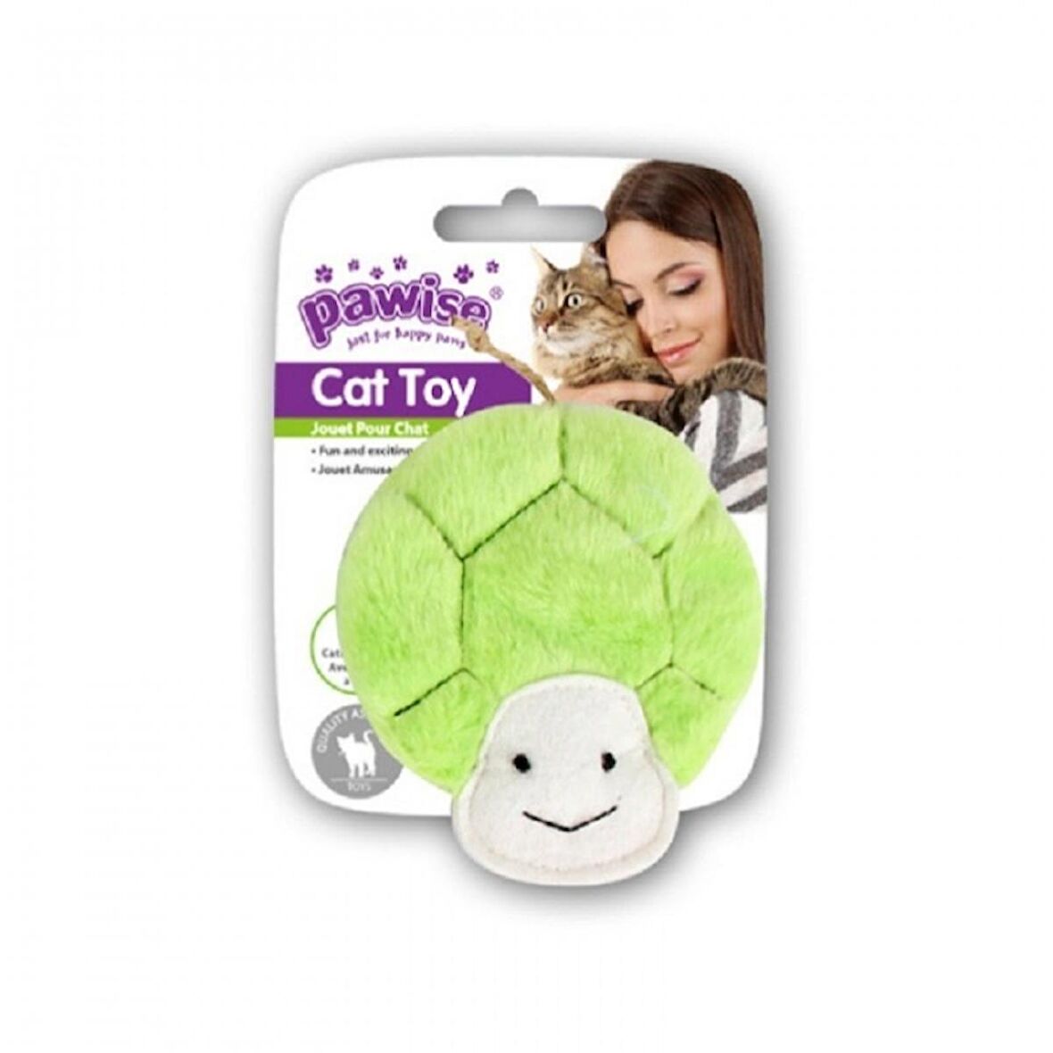 Pawise Hışırdayan Kaplumbağa Kedi Oyuncağı
