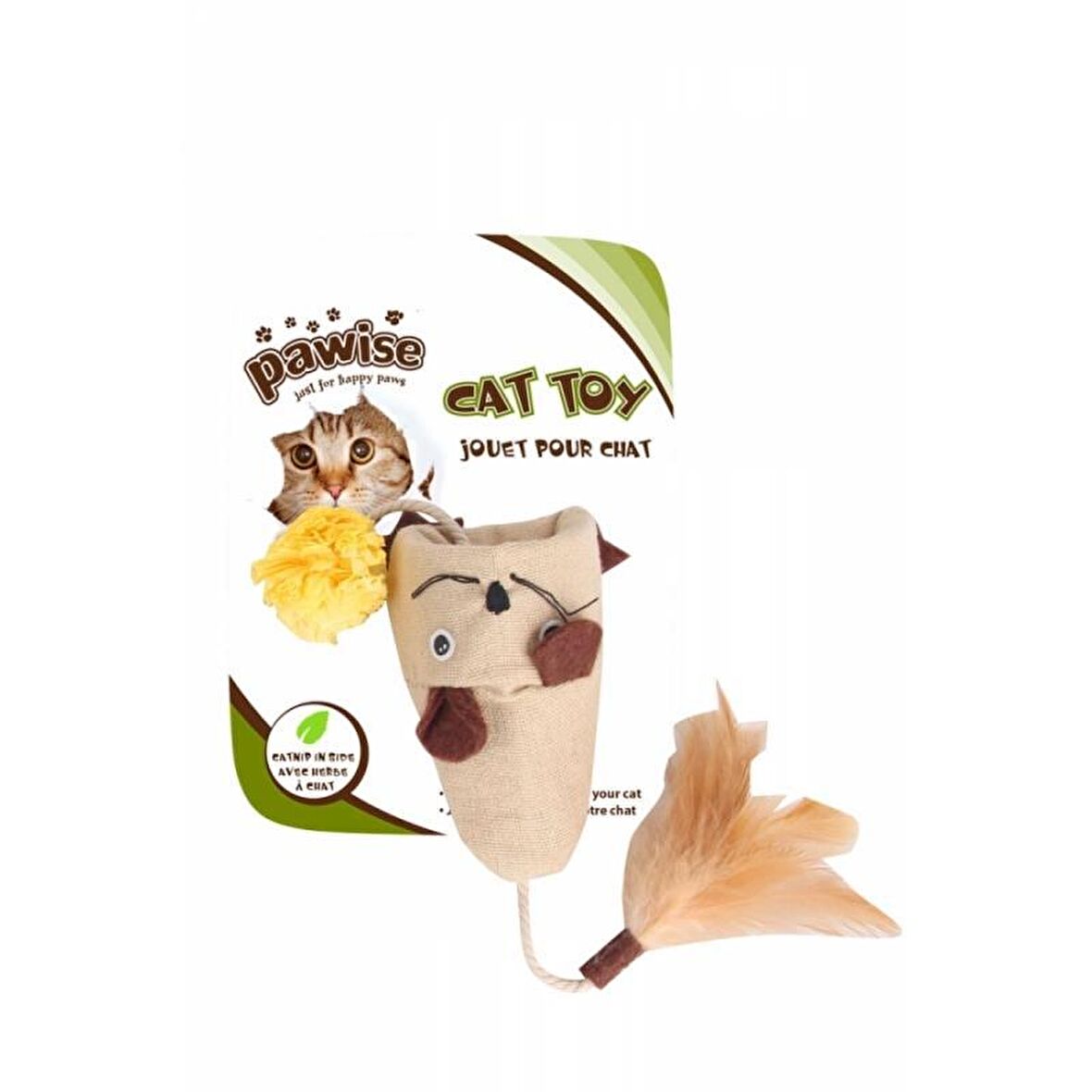 Pawise Keten Fare Kedi Oyuncağı