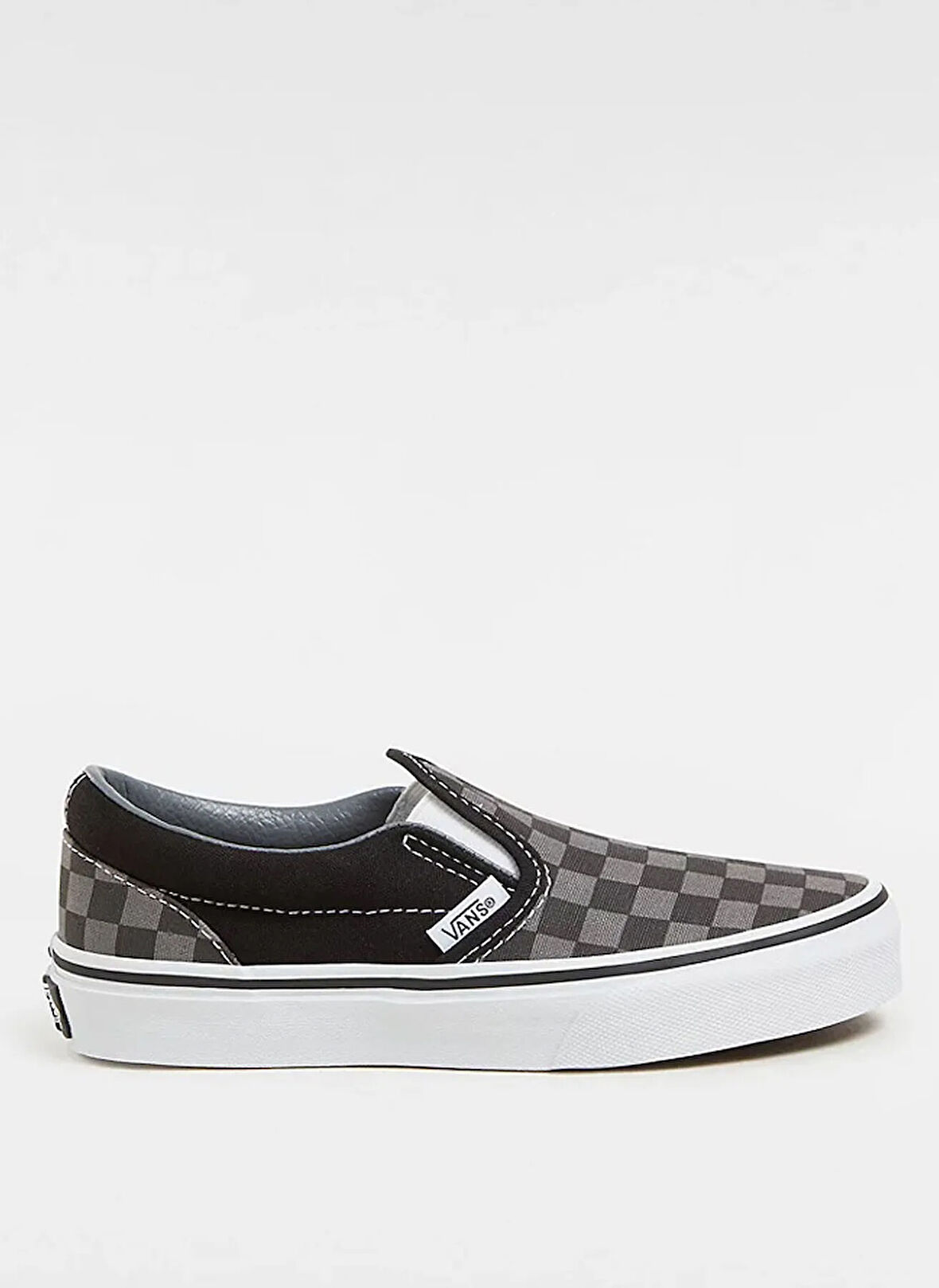 Vans Siyah - Gri Kız Çocuk Yürüyüş Ayakkabısı VN000ZBUEO01-UY Classic Slip-On