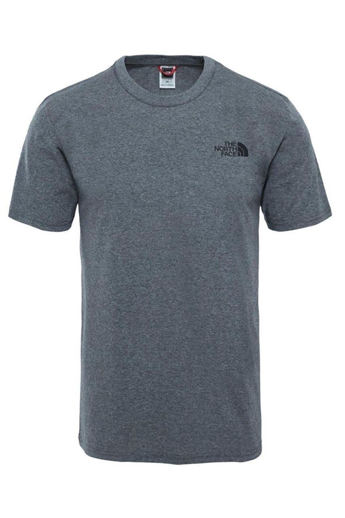 The Northface Erkek S/S Simple Dome Gri Tee T92Tx5Jbv Gri-S