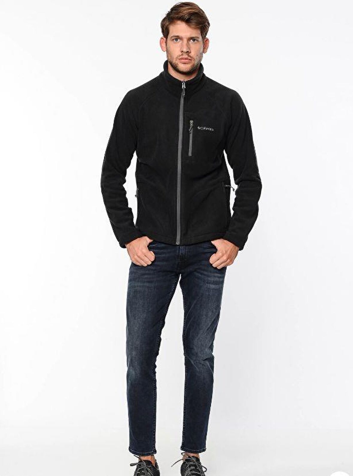 Columbia AE3039 Fast Trek II Full Zip Fleece Erkek    Polar Sweatshırt