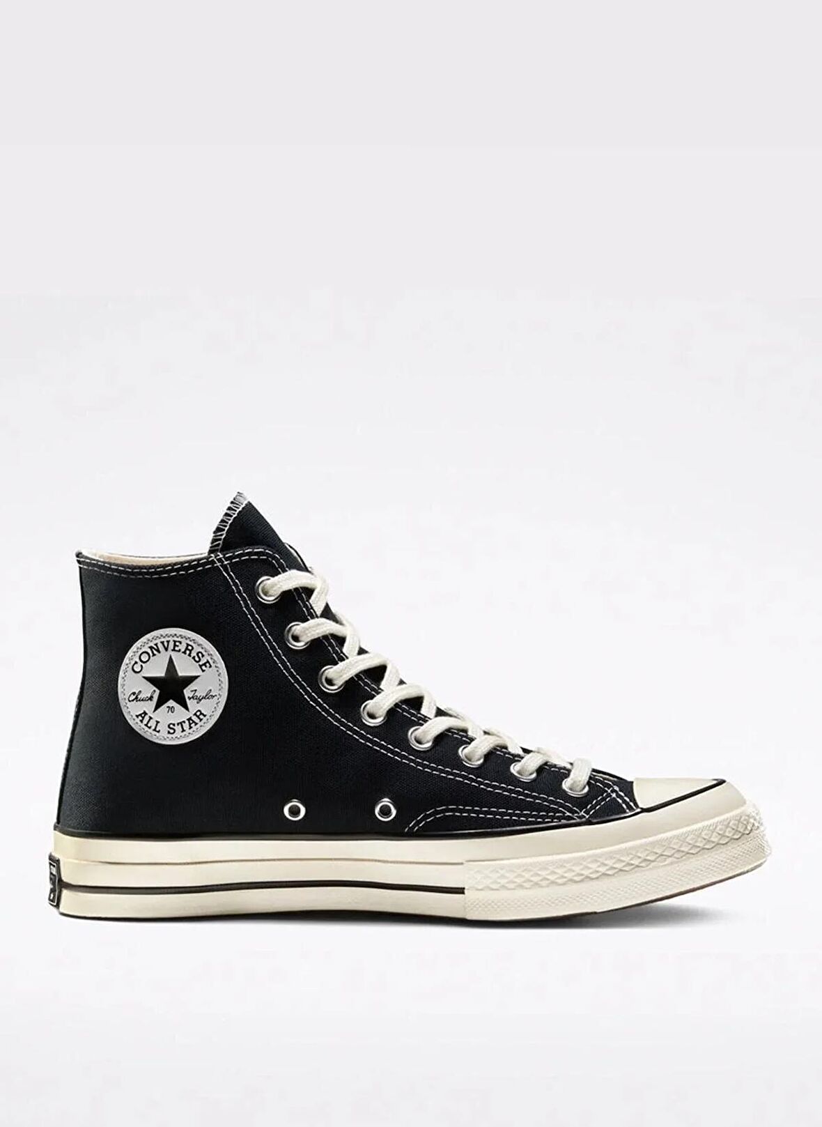 Converse Siyah Kadın Lifestyle Ayakkabı 162050C CHUCK 70 CANVAS W