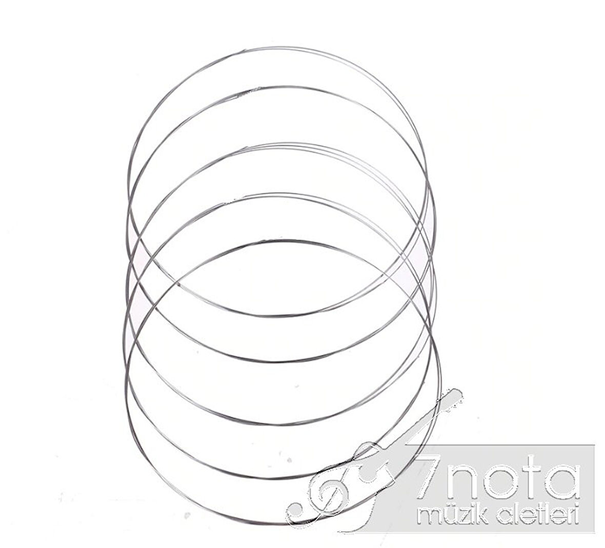 LongMoon STT018-5 Bağlama Tek Tel İnce (5 adet) 0,18 Numara