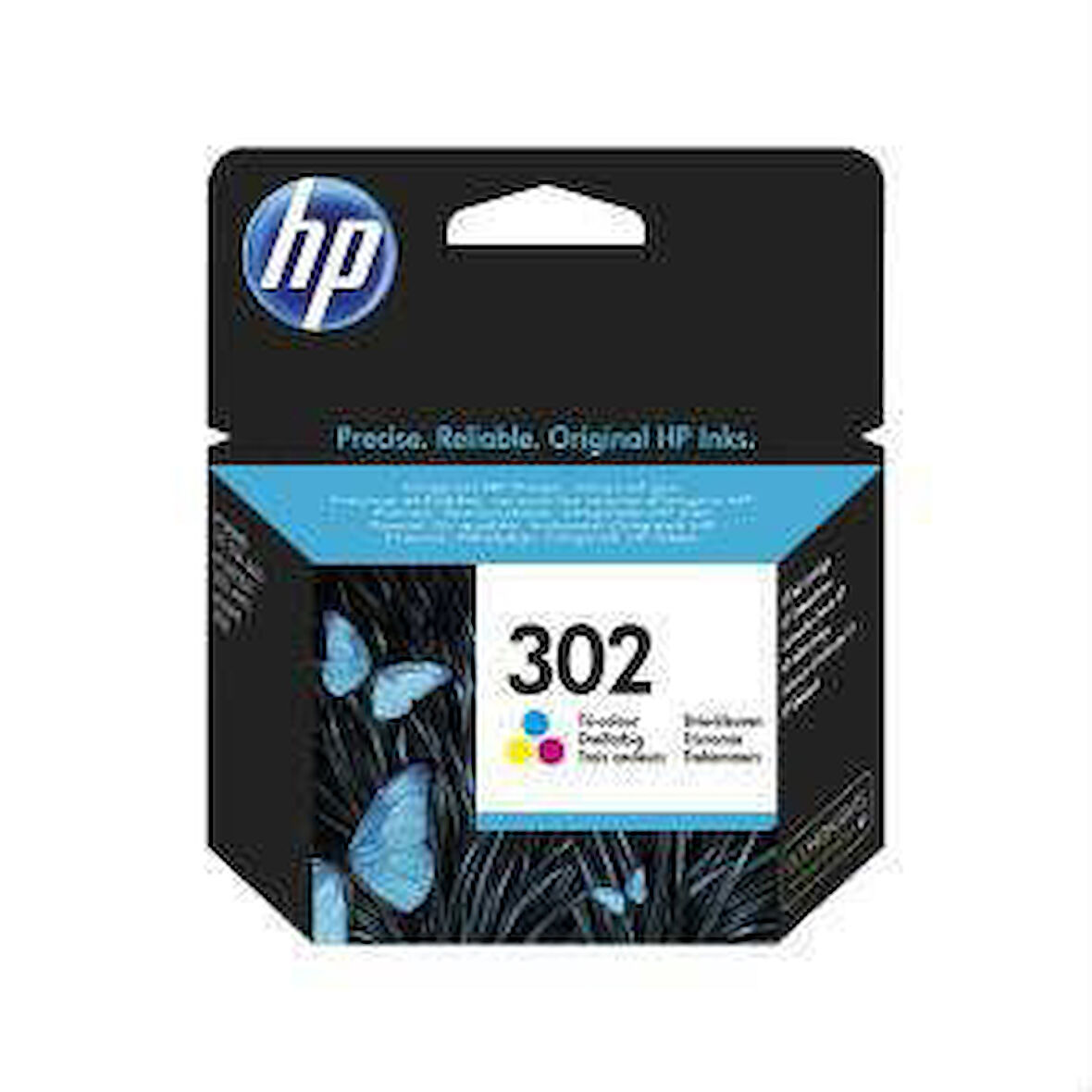 HP 302 KARTUŞ RENKLİ ORJİNAL F6U65AE ÜCRETSİZ KARGO