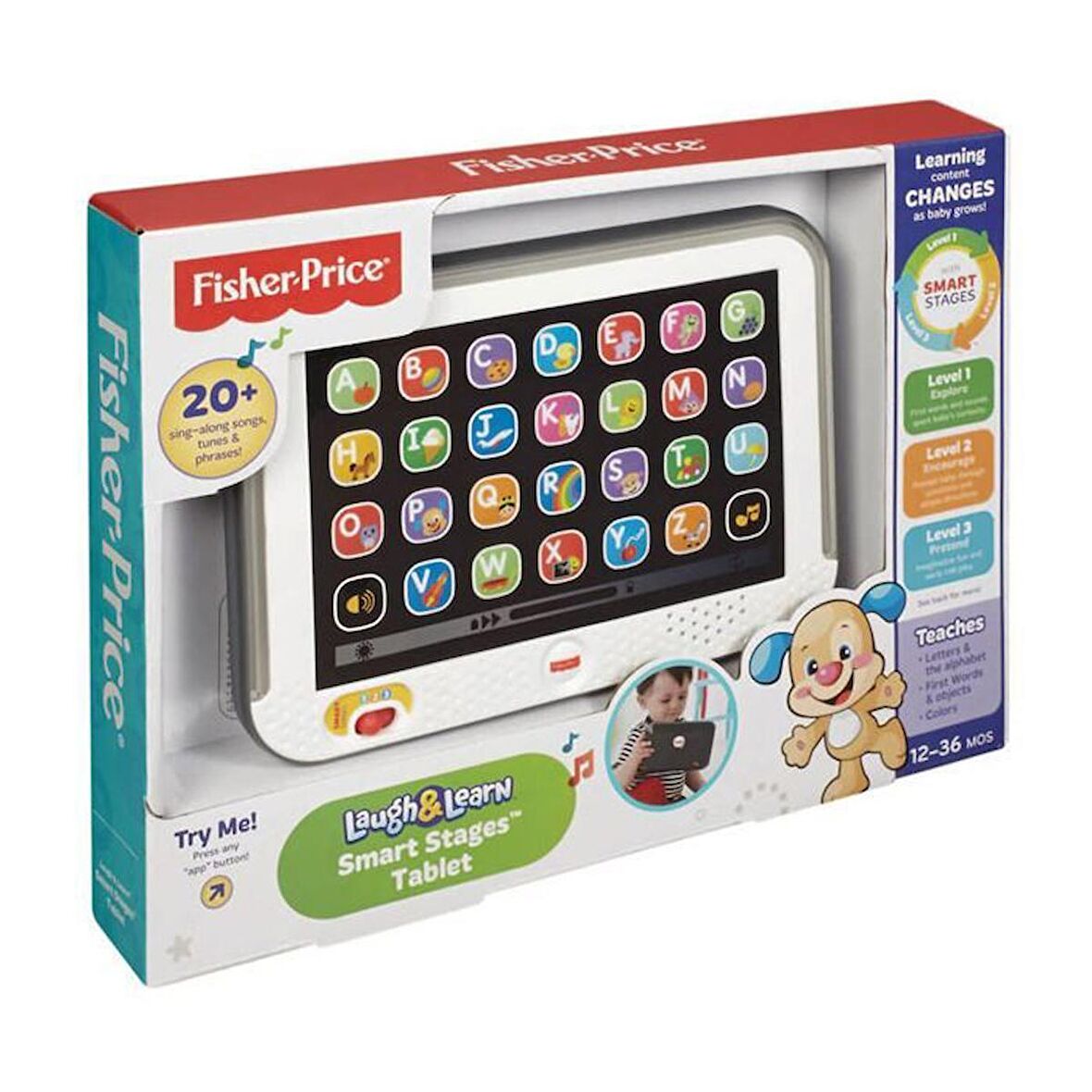 Fisher Price LL Yaşa Göre Gelişim Eğitici Tablet Türkçe CLK64